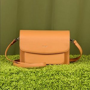 Vegan Zoe Crossbody Bag in Honey
